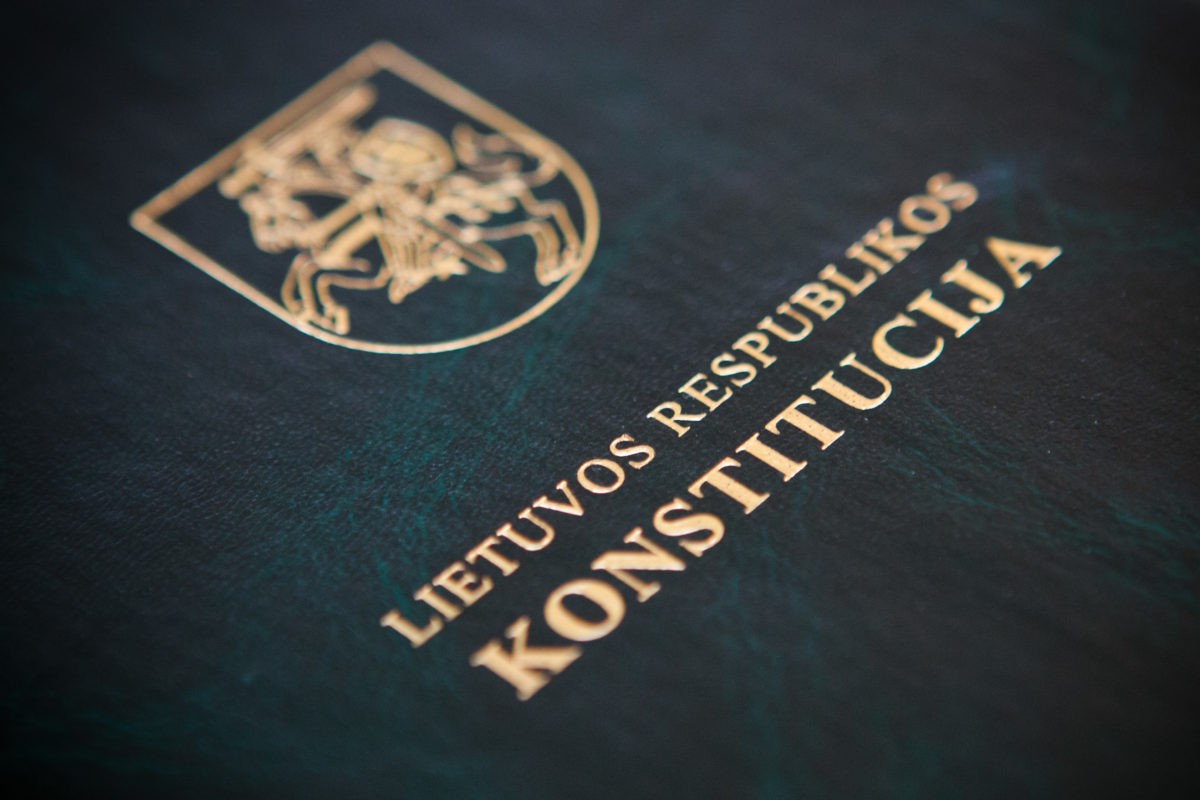 Lietuvos Respublikos Konstitucija
