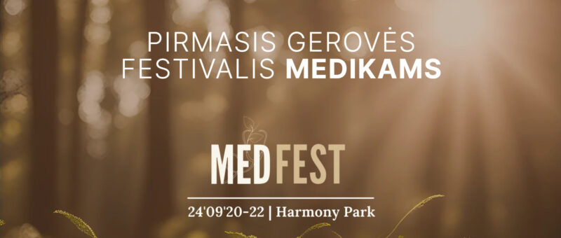 Kviečiame sudalyvauti renginyje ''Pirmasis geroves festivalis medikams''