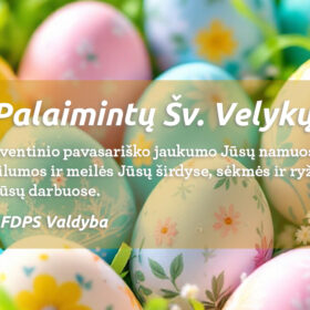 Palaimintų Šv. Velykų!